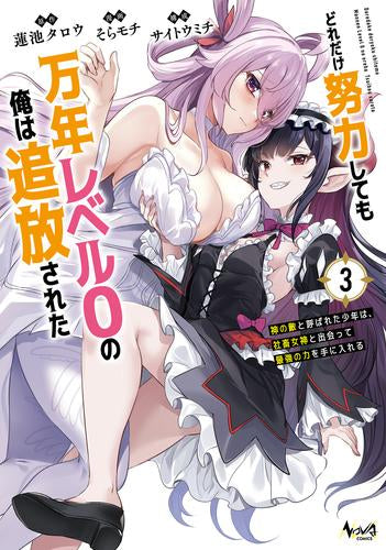 どれだけ努力しても万年レベル0の俺は追放された 神の敵と呼ばれた少年は、社畜女神と出会って最強の力を手に入れる (1-3巻 最新刊)