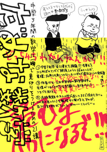 だめな数学~中学3年間の数学に一瞬で見切りをつけるための21講~ (1巻 全巻)