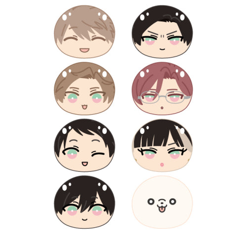 【グッズ】おまんじゅうにぎにぎマスコット「鬼上司・獄寺さんは暴かれたい」全8種セット