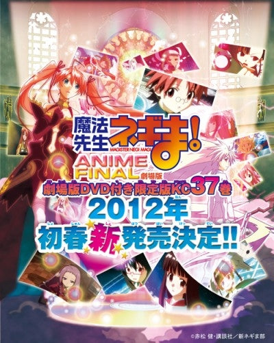 魔法先生ネギま! 37巻 DVD付き初回限定版