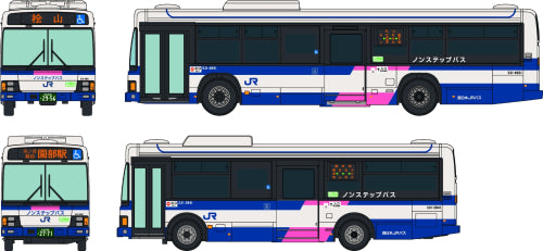 【トミーテック】ザ・バスコレクション さよなら園福線・京丹波営業所 西日本ジェイアールバス2台セット