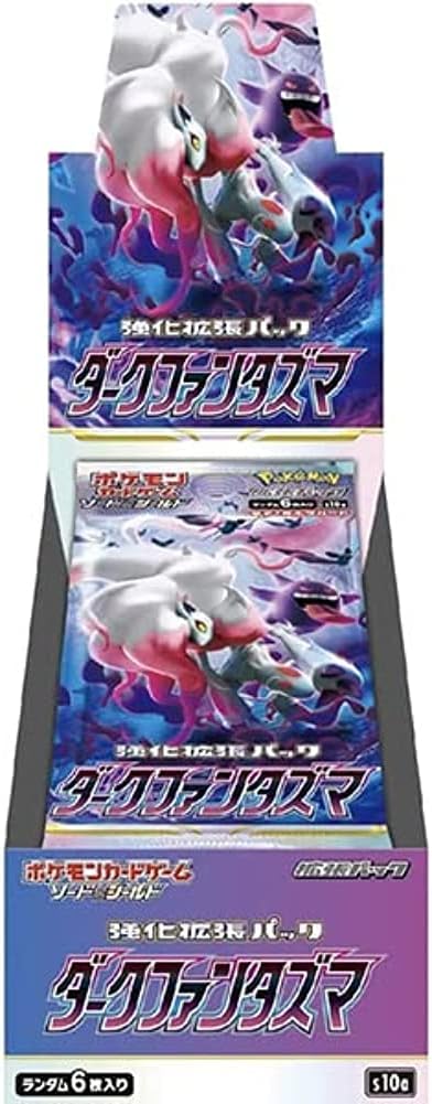 Dark Fantasma Pokemon Card Game Game & Shield Enhanced Expansion Pack Box (Japonais)