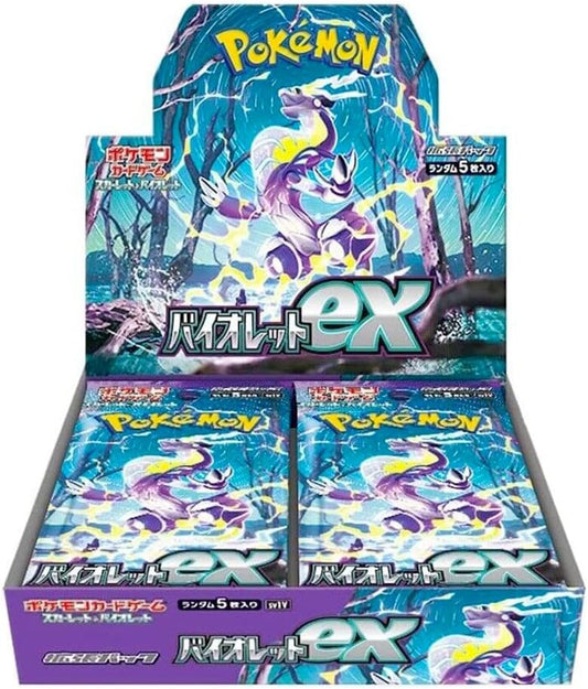 Violet Ex Pokemon Card Game Scarlet & Violet Expansion Pack Box (Japón)