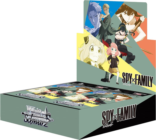 Box Spyxfamily Booster Box Weiss Schwarz Game de carte