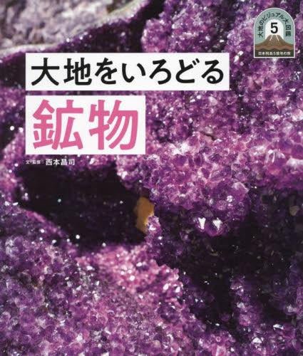 [児童書]日本列島5億年の旅 大地のビジュアル大図鑑 5 大地をいろどる鉱物