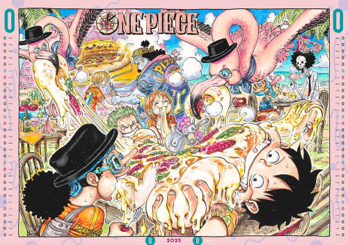 『ＯＮＥ　ＰＩＥＣＥ』コミックカレンダー　（大判）２０２５