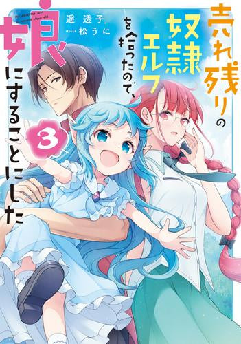 [ライトノベル]売れ残りの奴隷エルフを拾ったので、娘にすることにした (全3冊)