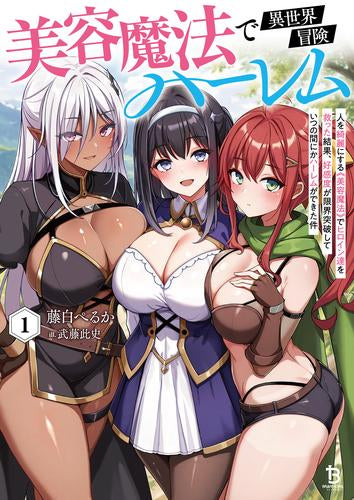 [ライトノベル]美容魔法で異世界冒険ハーレム 人を綺麗にする《美容魔法》でヒロイン達を救った結果、好感度が限界突破していつの間にかハーレムができた件 (全1冊)