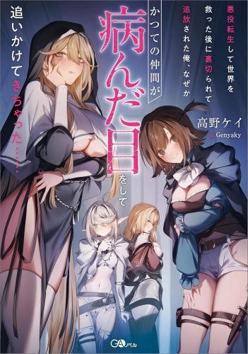 [ライトノベル]悪役転生して世界を救った後に裏切られて追放された俺、なぜかかつての仲間が病んだ目をして追いかけてきちゃった…… (全1冊)