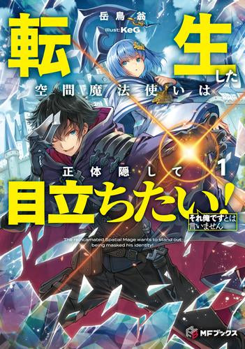 [ライトノベル]転生した空間魔法使いは正体隠して目立ちたい! それ俺ですとは言いません (全1冊)