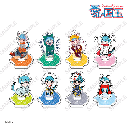 [Trading: Connecting miniature character acrylic stand, 8 kinds <POPUP of "Ai no Kunitama">.