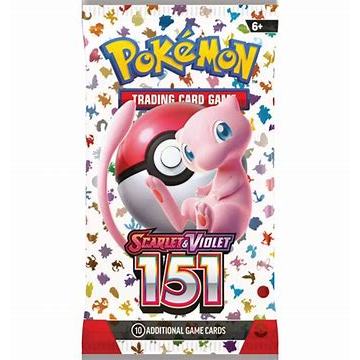 151 Pokemon Card Scarlet & Violet Mayor Expansion Pack Box (inglés)