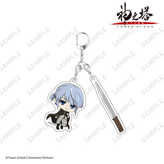 Mini caractère 2 Acrylique Key Chain Kun Agelo Agnes / TV Anime "Shinno Tower -Tower of God -Aretur of Prince"