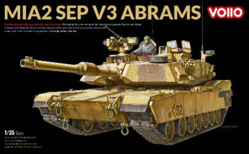 【ハセガワ VOIIO（ボイオ）】M1A2 SEP V3 エイブラムス アメリカ主力戦車 ※輸入品の為、パッケージ不良による返品・交換不可