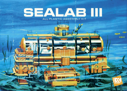 【ドール＆ホビー】1/93 アメリカ海軍 海底居住実験計画 シーラブ III