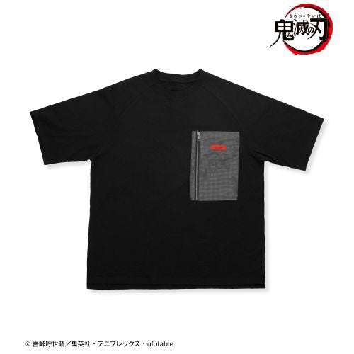 【アルマビアンカ】鬼滅の刃 鬼殺隊 パターンデザインポケットTシャツユニセックス(サイズ/S)