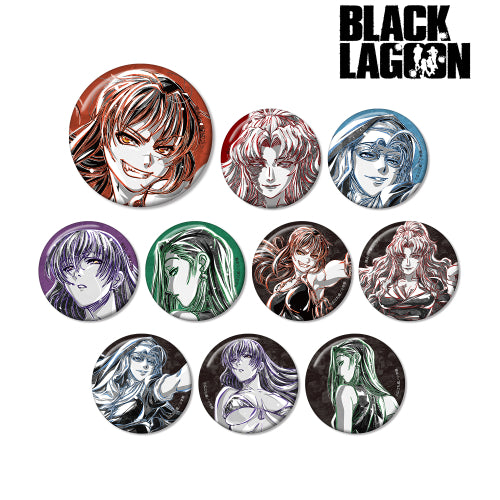 【アルマビアンカ】BLACK LAGOON トレーディング Ani-Art BLACK LABEL 缶バッジ 1BOX入数:10