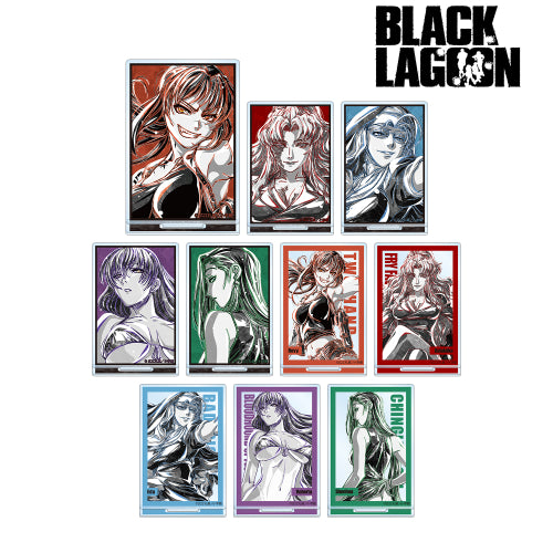 【アルマビアンカ】BLACK LAGOON トレーディング Ani-Art BLACK LABEL アクリルスタンド 1BOX入数:10