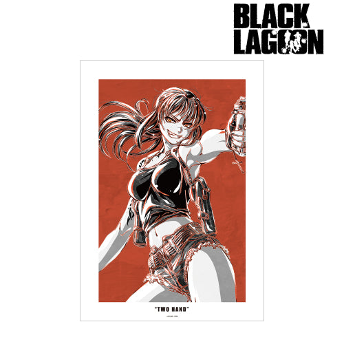 【アルマビアンカ】BLACK LAGOON レヴィ Ani-Art BLACK LABEL A3マット加工ポスター