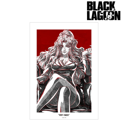 【アルマビアンカ】BLACK LAGOON バラライカ Ani-Art BLACK LABEL A3マット加工ポスター