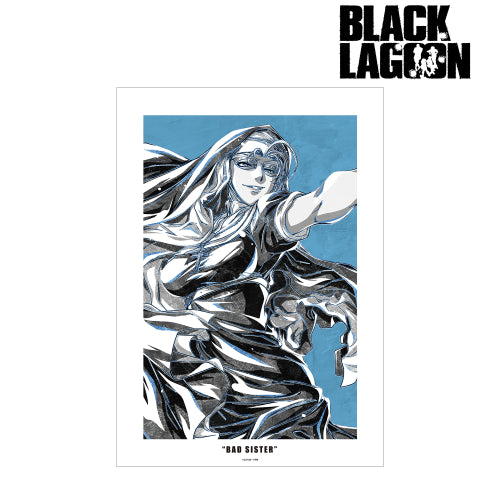【アルマビアンカ】BLACK LAGOON エダ Ani-Art BLACK LABEL A3マット加工ポスター