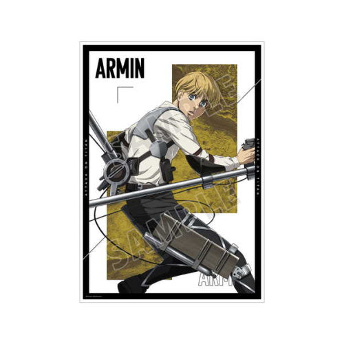 【アルマビアンカ】進撃の巨人 アルミン A3マット加工ポスター