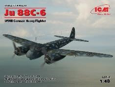 【ハセガワ ICM】ユンカース Ju88C-6 重戦闘機