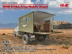 【ハセガワ ICM】WWII イギリス陸軍移動礼拝堂トラック