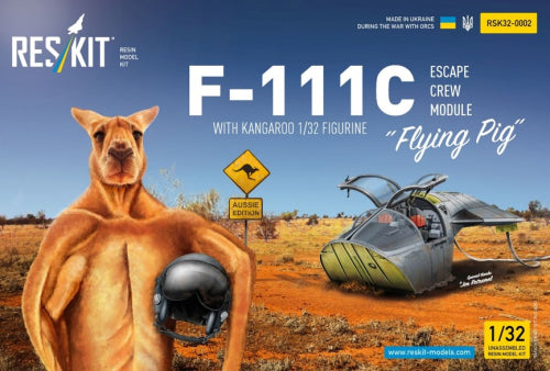 【レスキット】1/32 F-111C クルーモジュール 「オーストラリア」