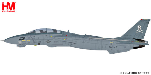 【ホビーマスター】1/72 F-14B トムキャット 第103戦闘攻撃飛行隊 “ジョリーロジャース 2000″