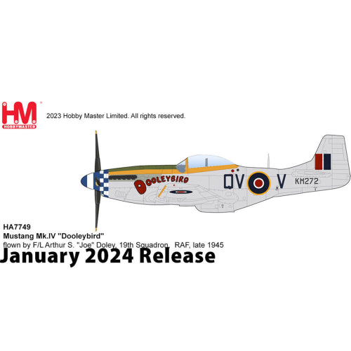 【ホビーマスター】1/48 P-51D マスタング “ドゥーリー・バード”
