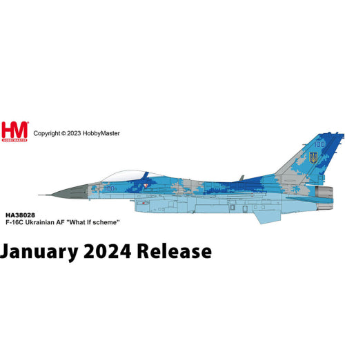【ホビーマスター】1/72 F-16C “ウクライナ空軍 想定塗装”