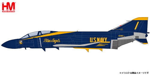【ホビーマスター】1/72 F-4J ファントム2 “ブルーエンジェルス H・ホール海軍中佐機”