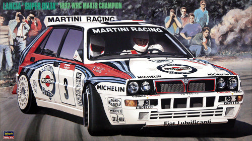 【ハセガワ】1/24スケール ランチア スーパーデルタ “1992 WRCメイクス チャンピオン”