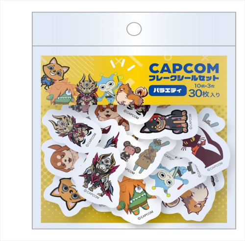 【カプコン】CAPCOM フレークシールセット バラエティ